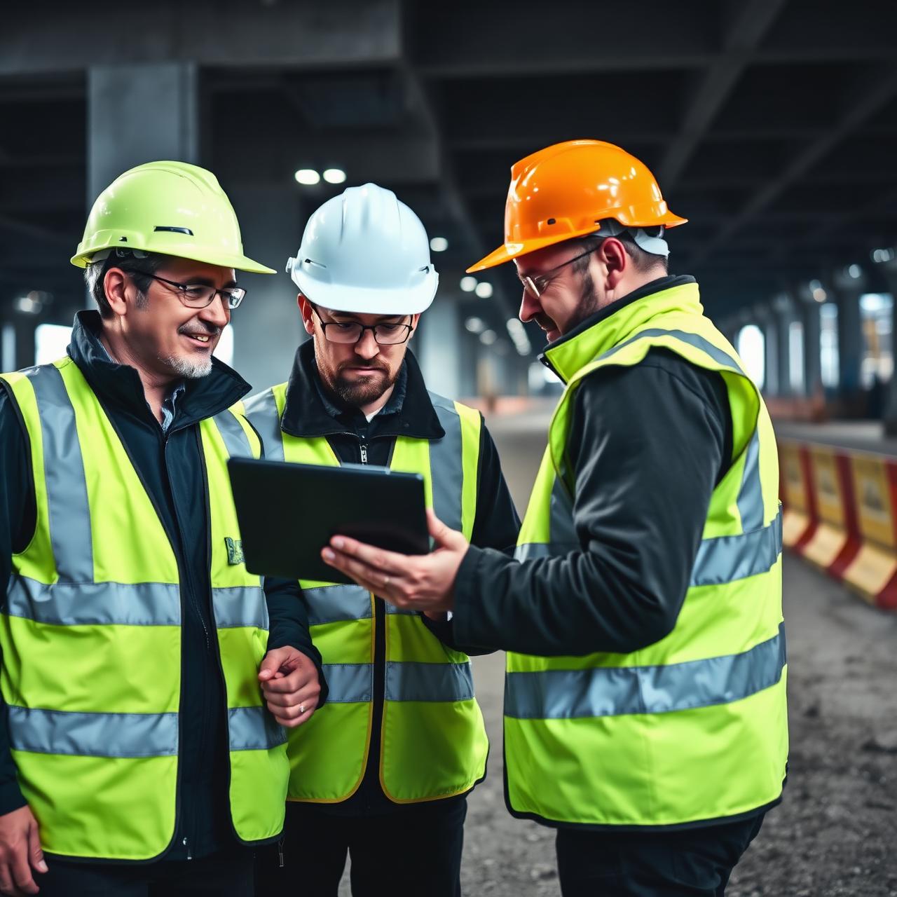 Infracore Connect engineers on site